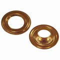 Midwest Fastener 3/8" Brass Grommets 15PK 64313